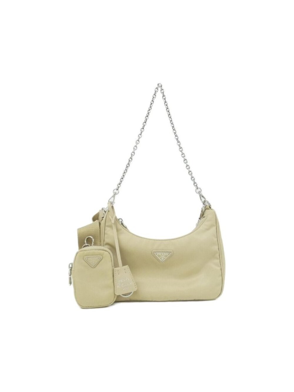 Prada Shoulder Bag Silver